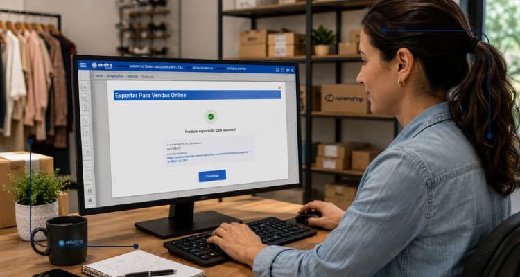 Integração com Nuvemshop,como centralizar sua loja física e virtual em um único sistema